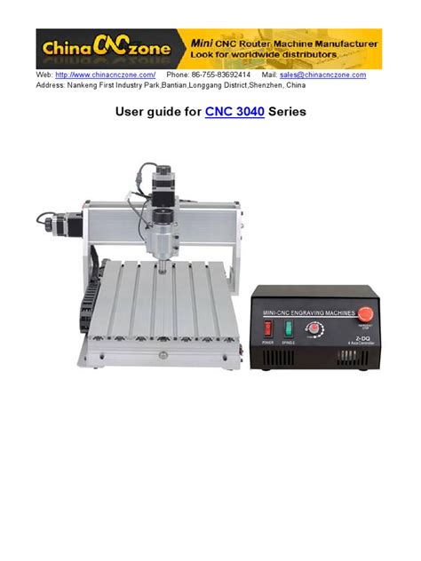 cnc 3040z manual